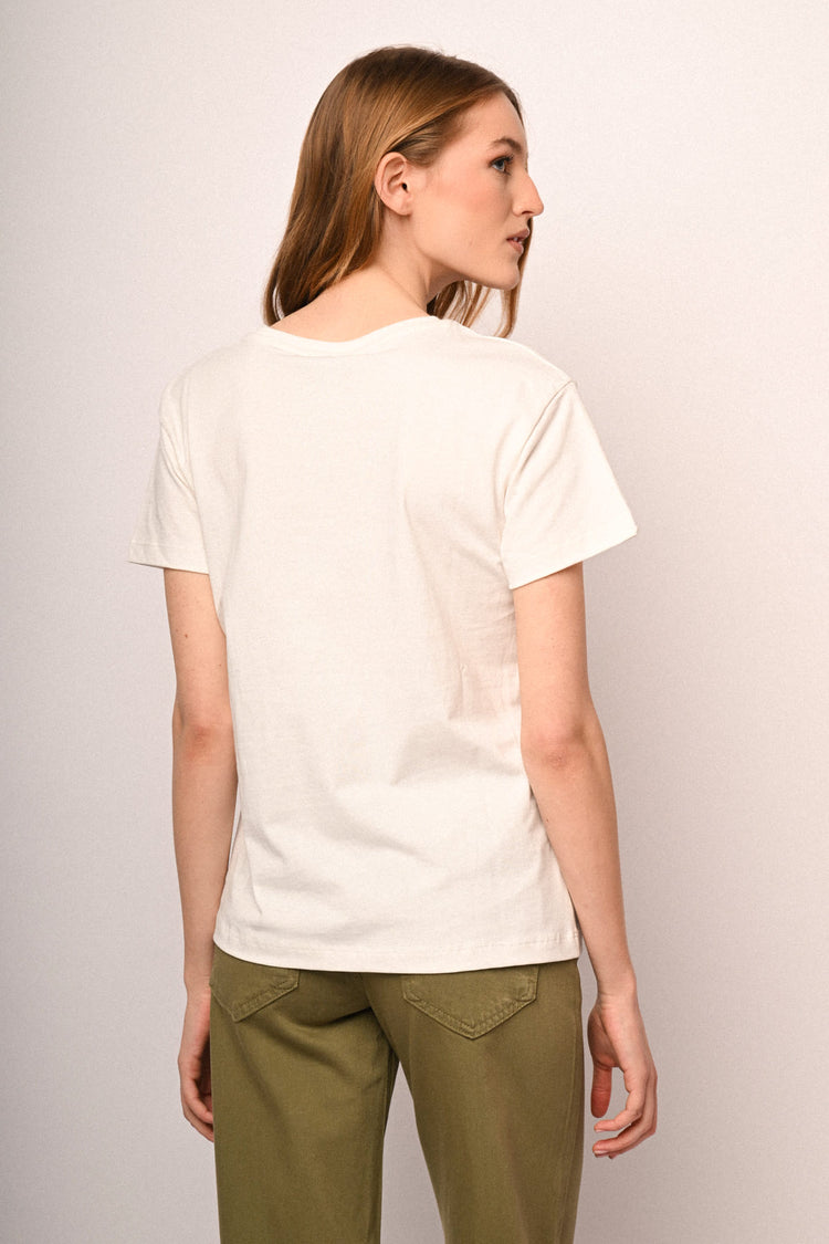 Aquarius Zodiac Sign cotton t-shirt