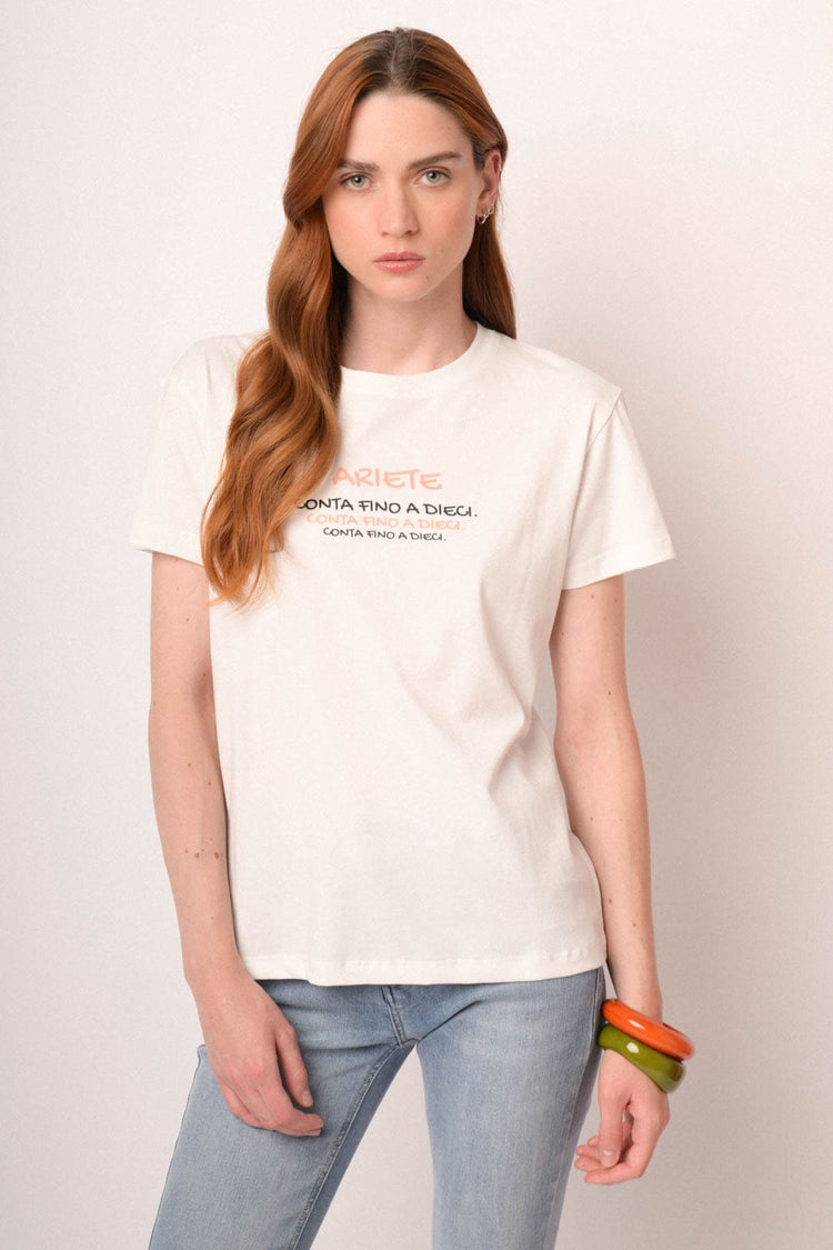T shirt Ariete zodiaco