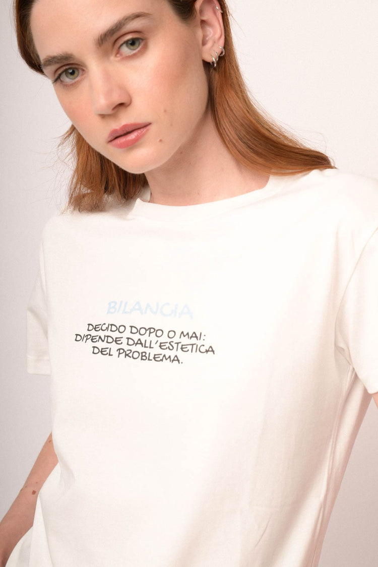 T shirt Bilancia zodiaco