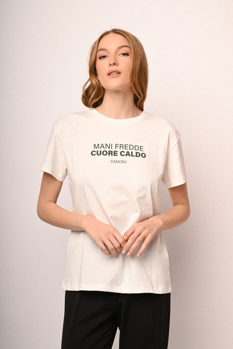 Cancer Zodiac Sign cotton t-shirt