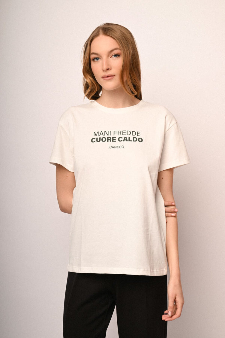 Cancer Zodiac Sign cotton t-shirt