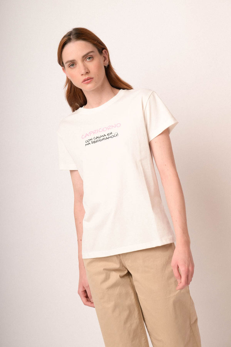 T shirt Capricorno zodiaco