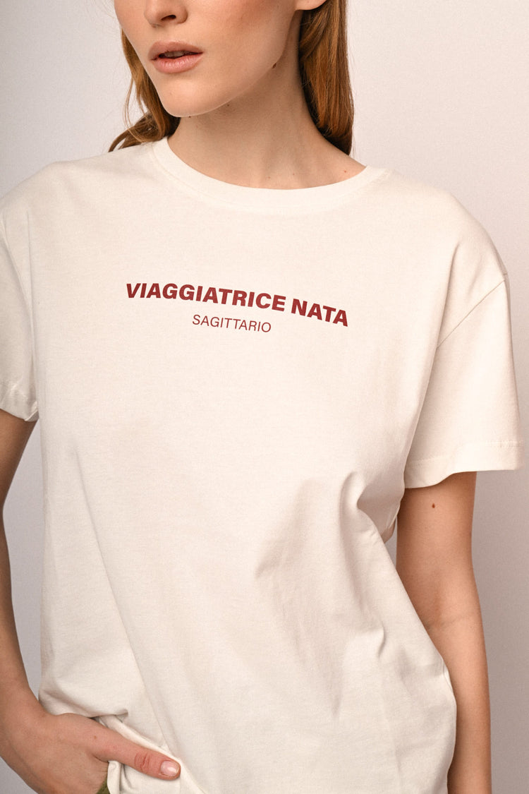 Sagittarius Zodiac Sign cotton t-shirt