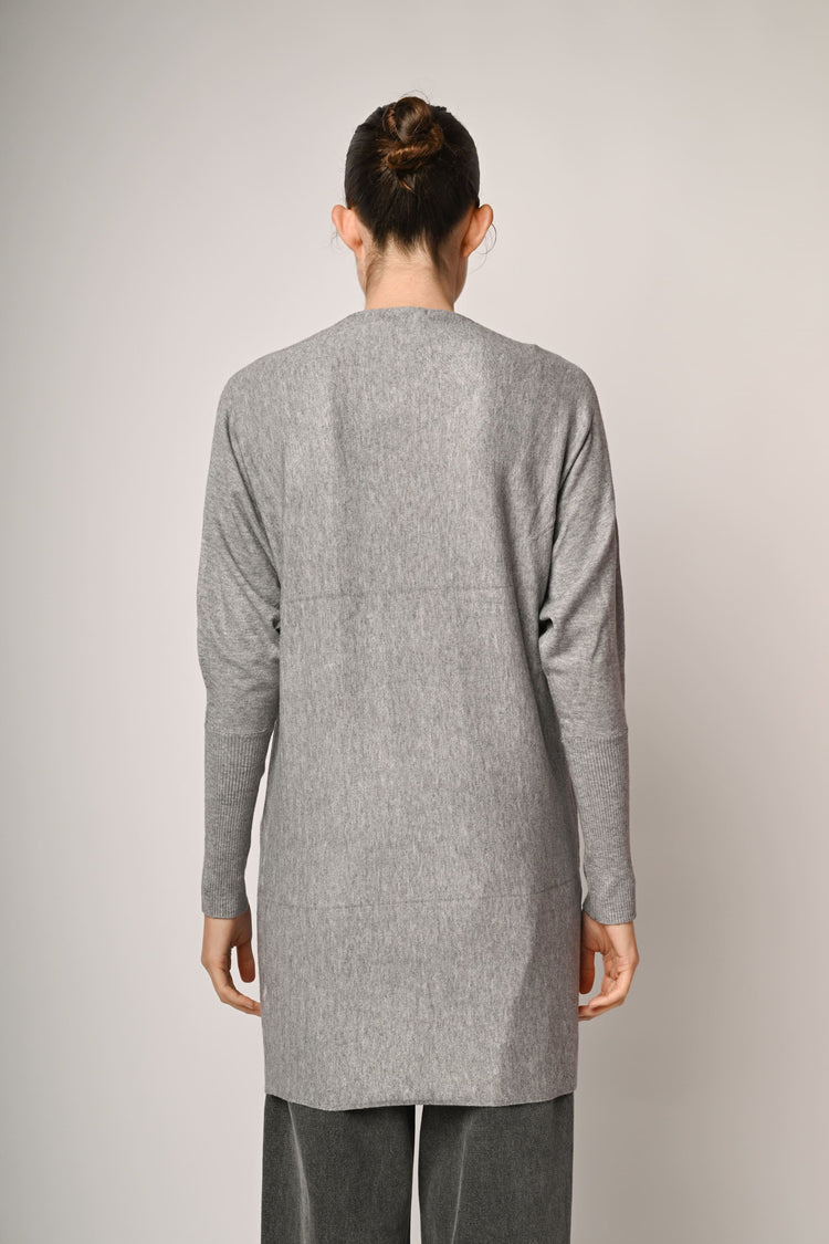 Off-the-shoulder oversized sweater