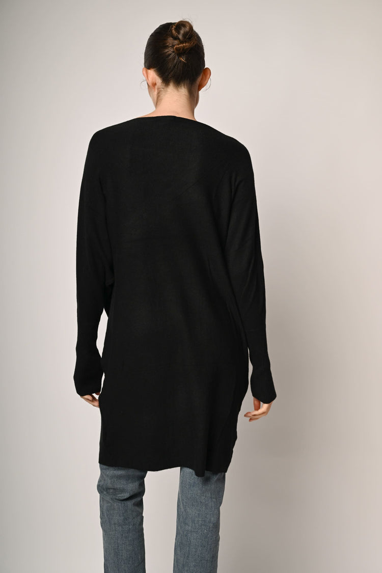 Off-the-shoulder oversized sweater