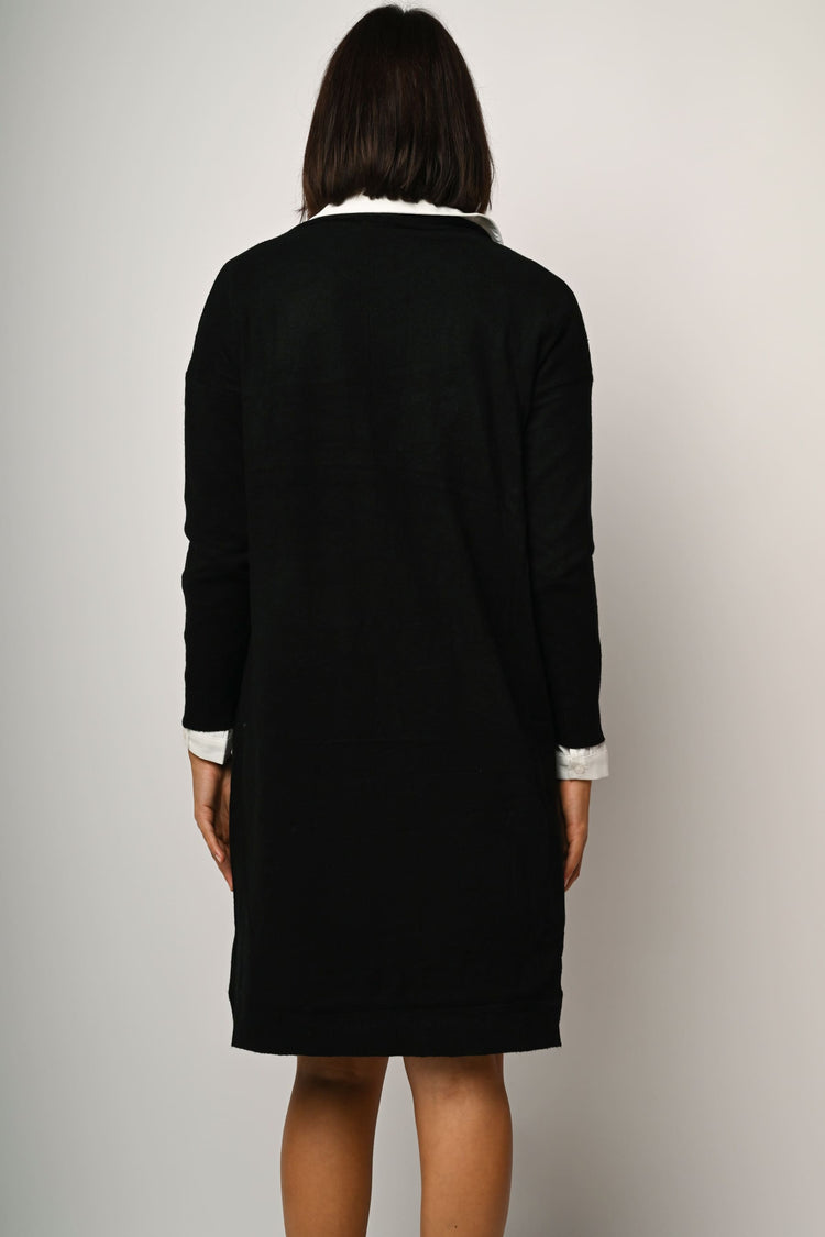 Pockets long cardigan