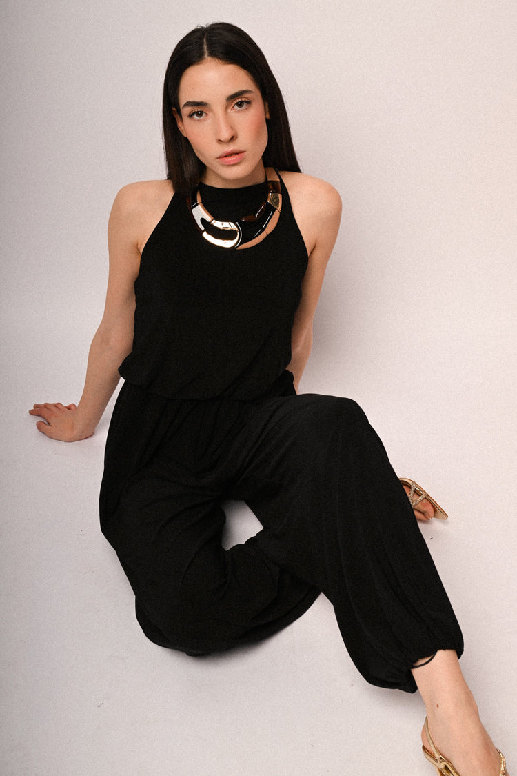 Jersey harem pants