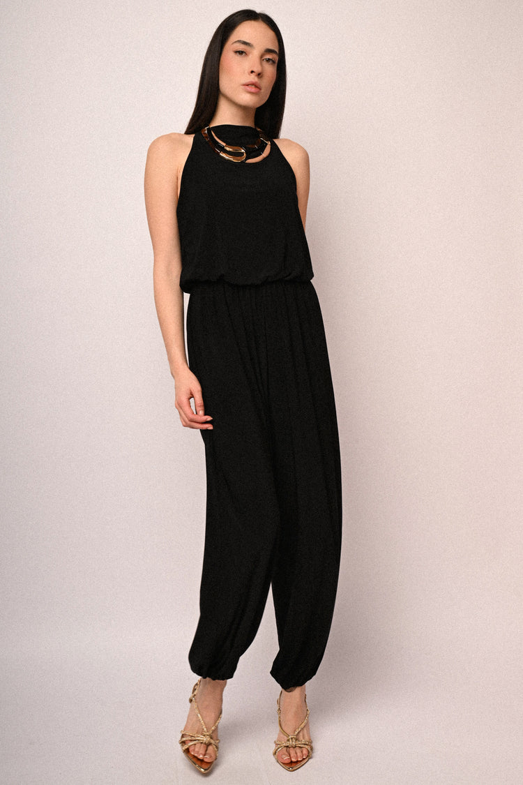 Jersey harem pants