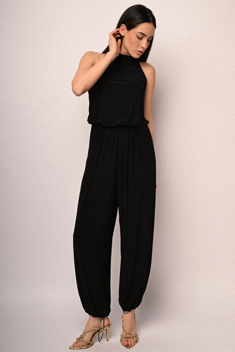 Jersey harem pants