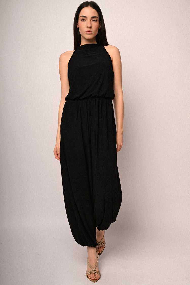 Jersey harem pants