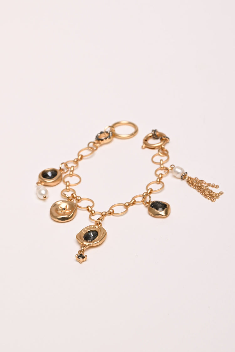 Jewel pendants bracelet