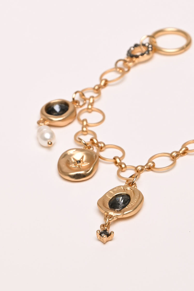 Jewel pendants bracelet