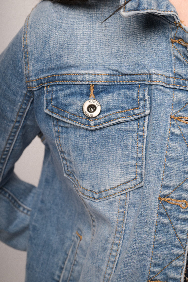 Light blue denim jacket