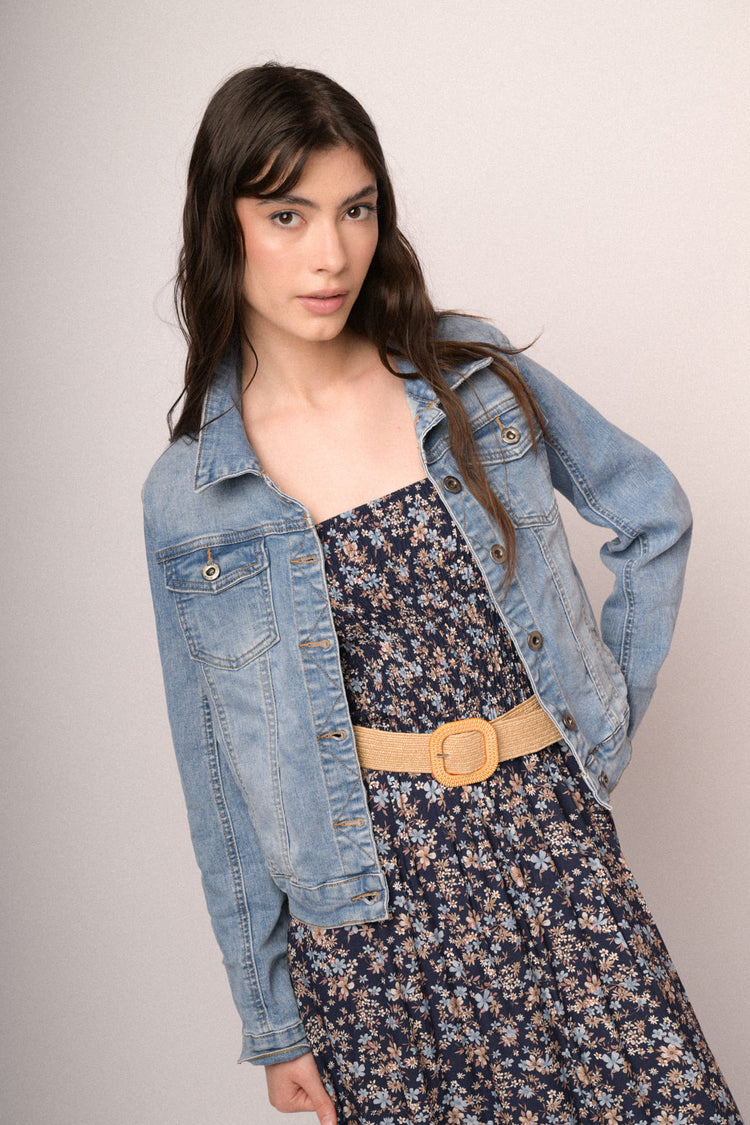 Light blue denim jacket