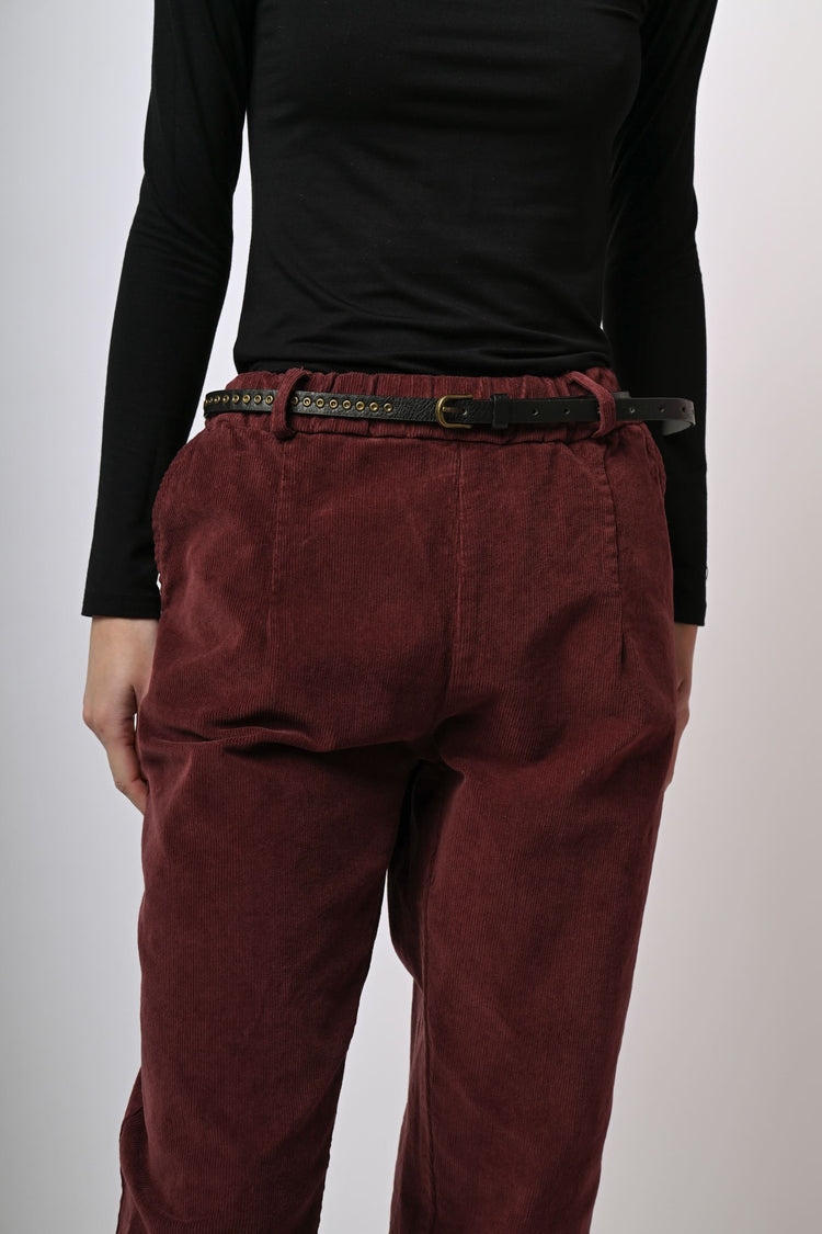 Corduroy baggy pants
