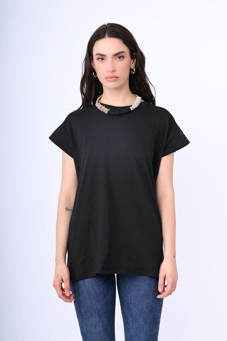 Oversized cotton t-shirt
