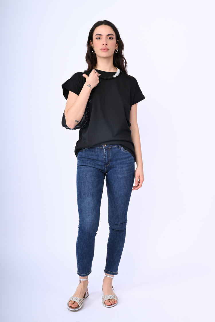 Oversized cotton t-shirt