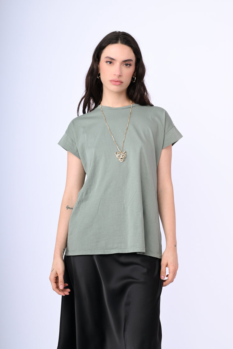 Oversized cotton t-shirt