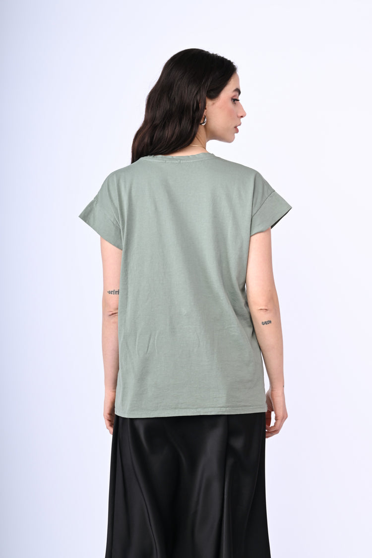 Oversized cotton t-shirt