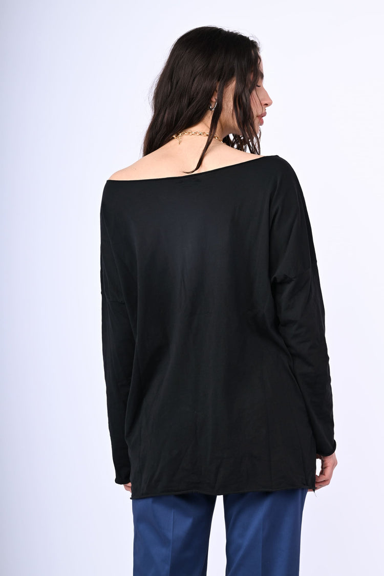 Oversized cotton top