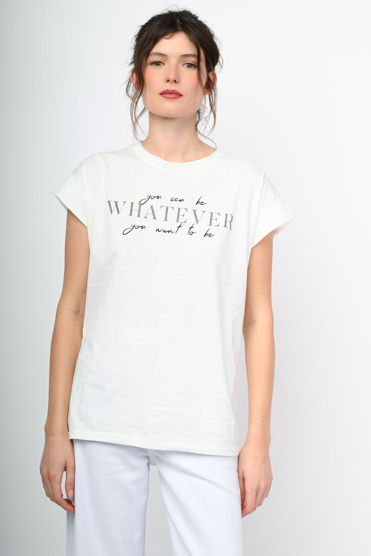 Whatever cotton t-shirt
