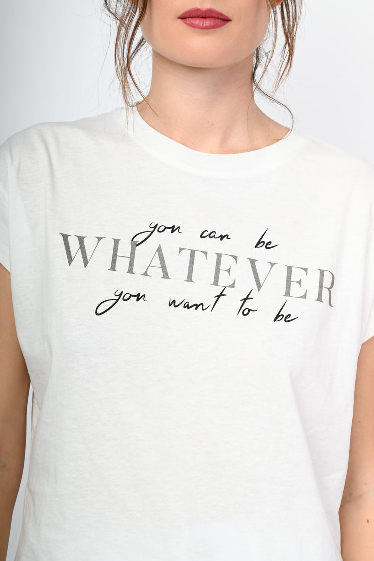 Whatever cotton t-shirt