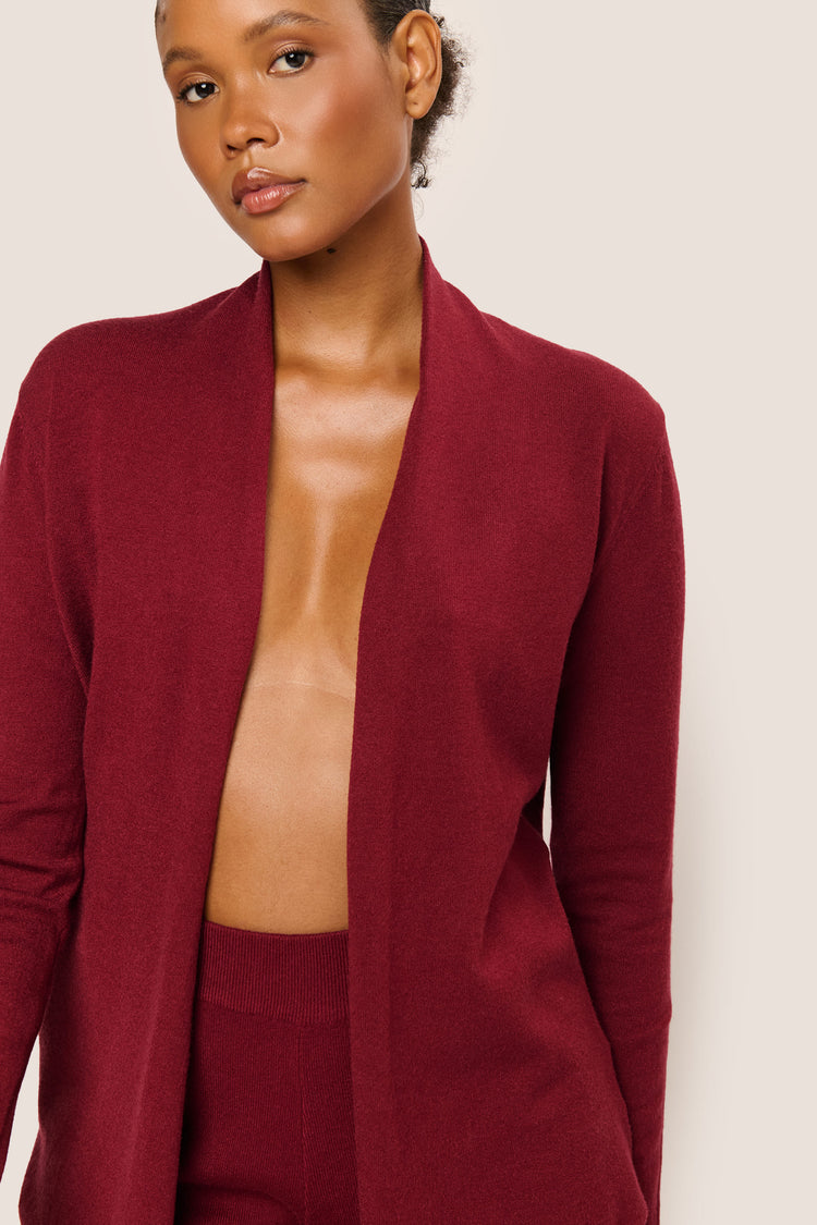 No closure cardigan