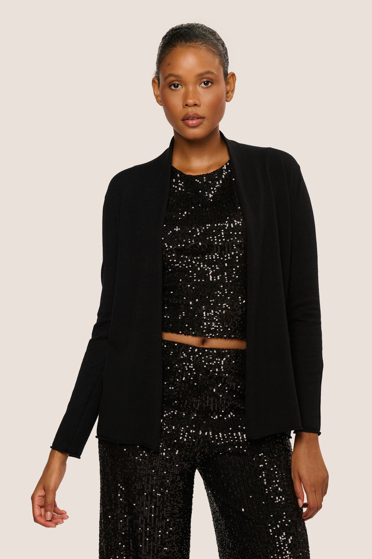 No closure cardigan