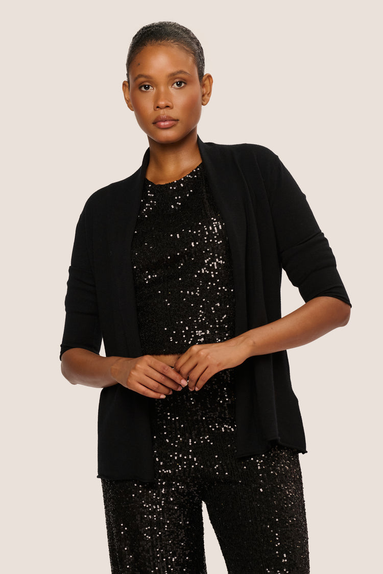 No closure cardigan