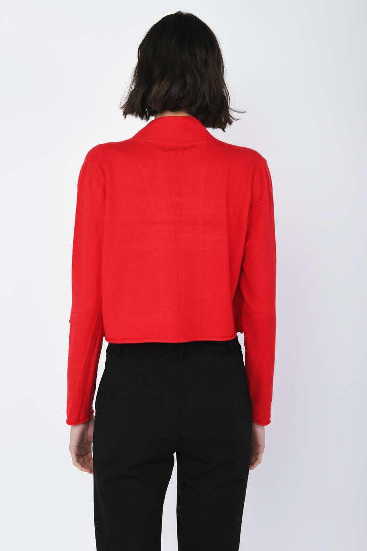 Cropped cardigan