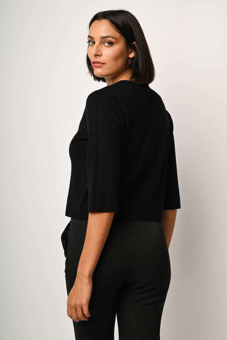 Rhinestone-embellished sweater