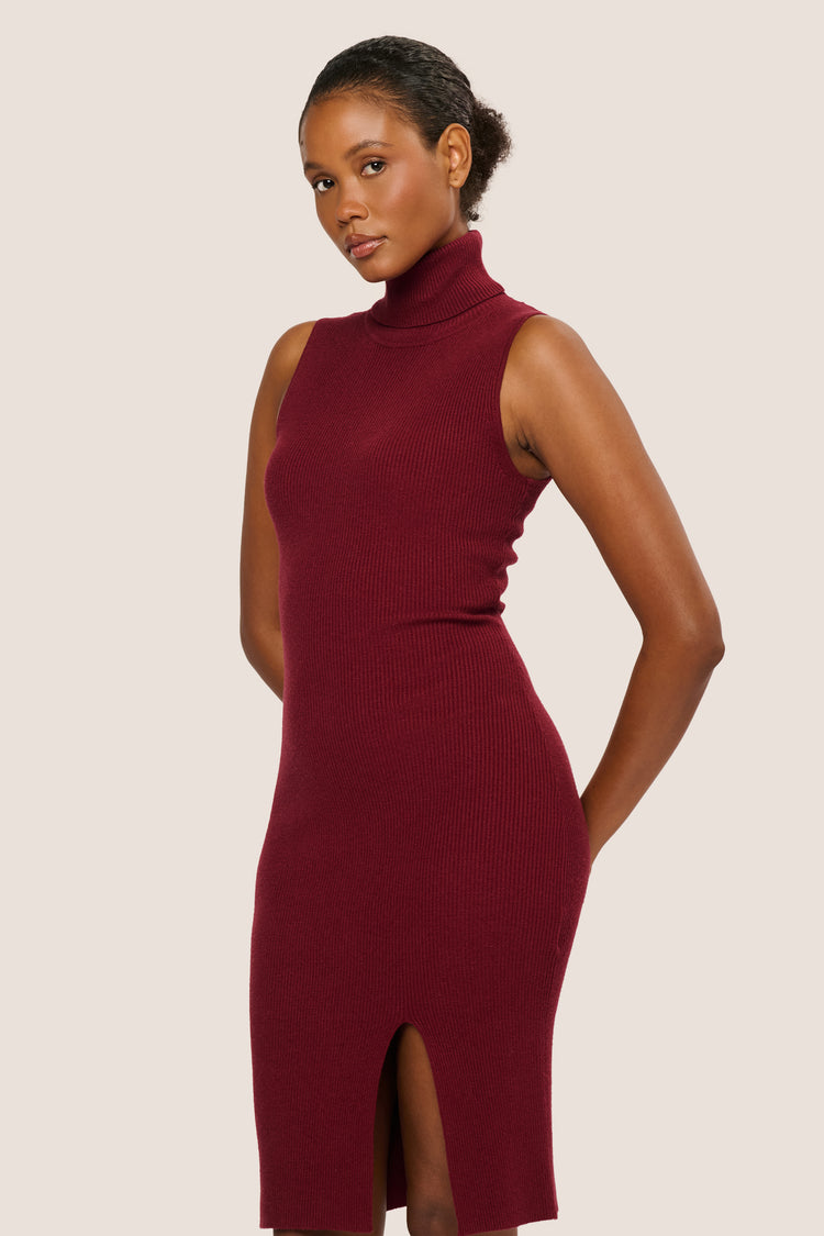 Knit sheath dress