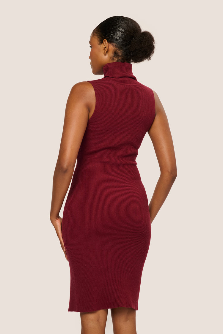 Knit sheath dress