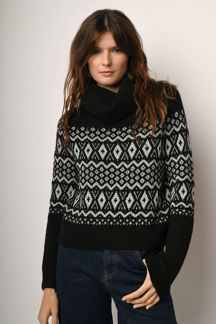Fair Isle motif sweater