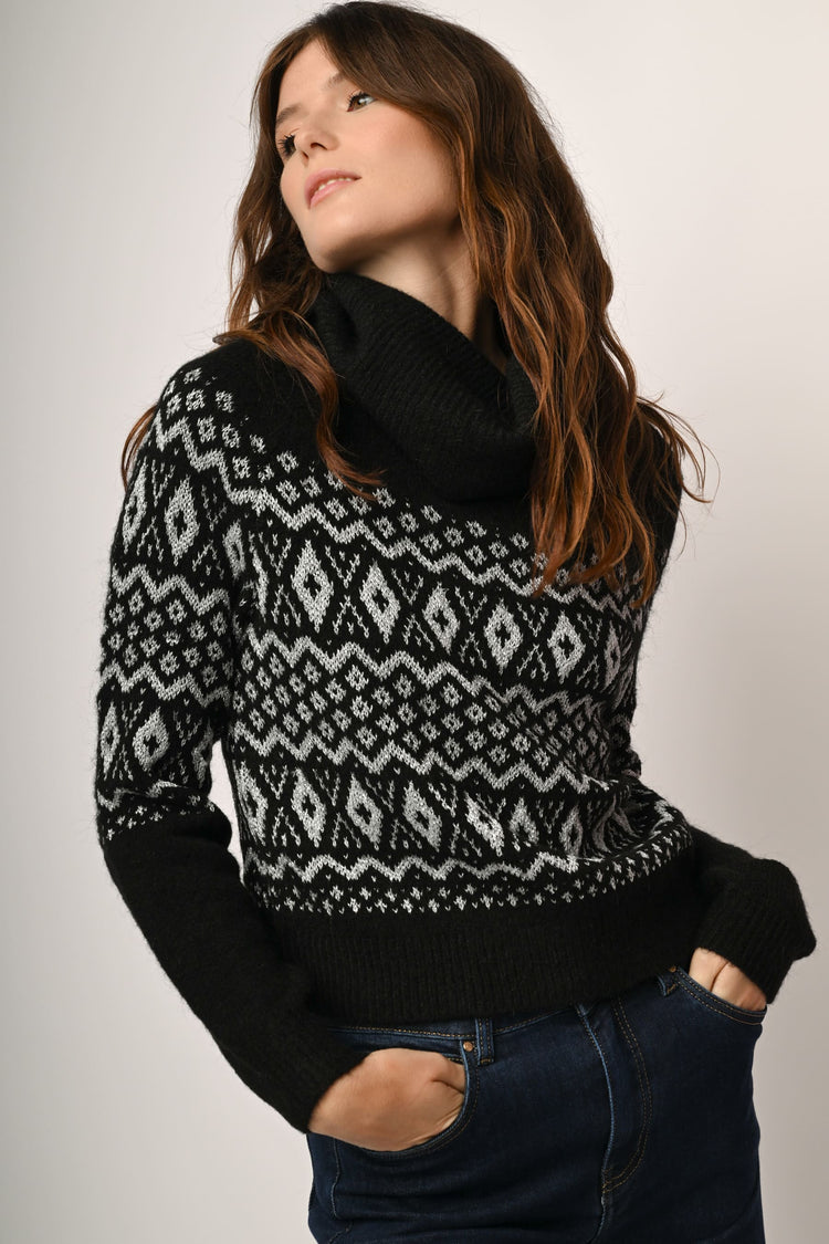 Fair Isle motif sweater