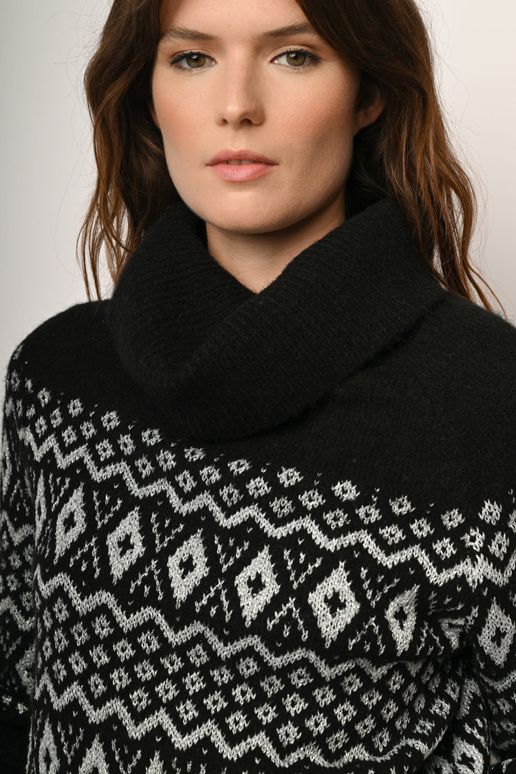 Fair Isle motif sweater