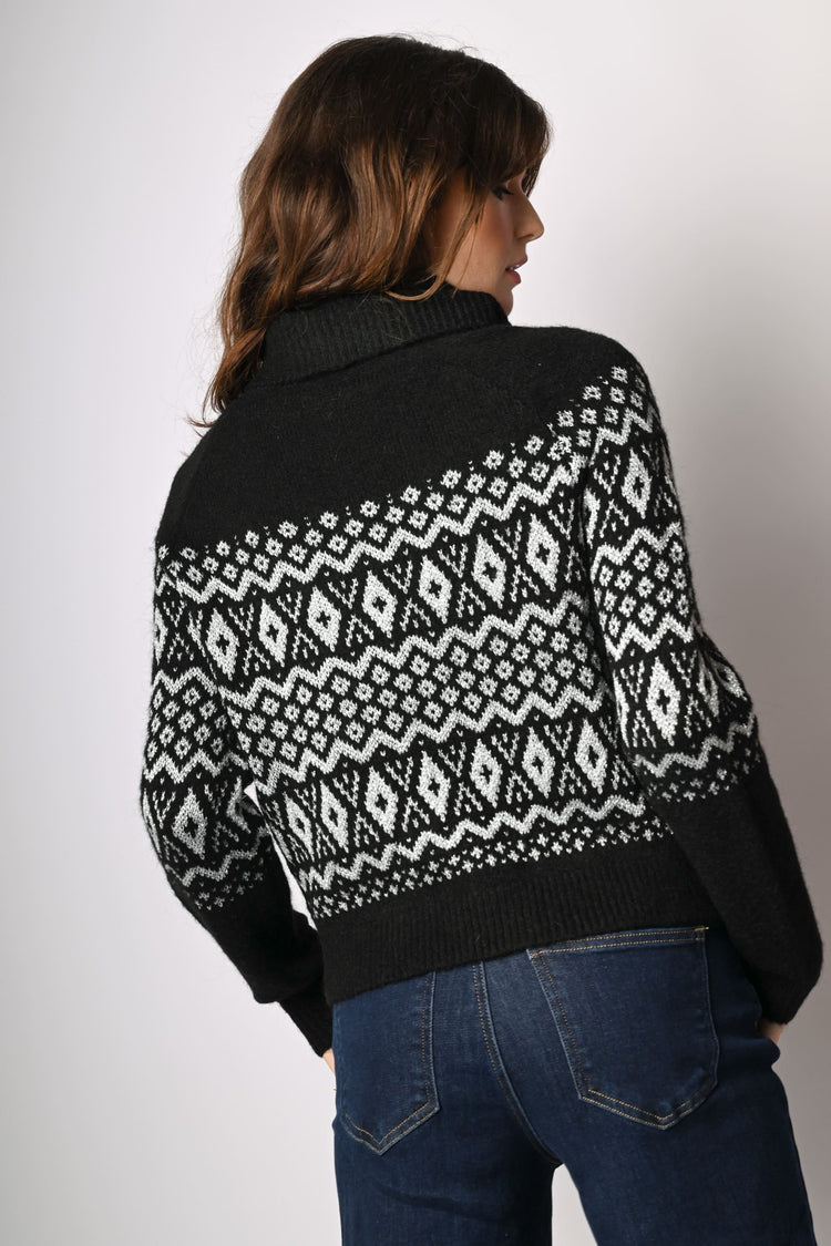 Fair Isle motif sweater