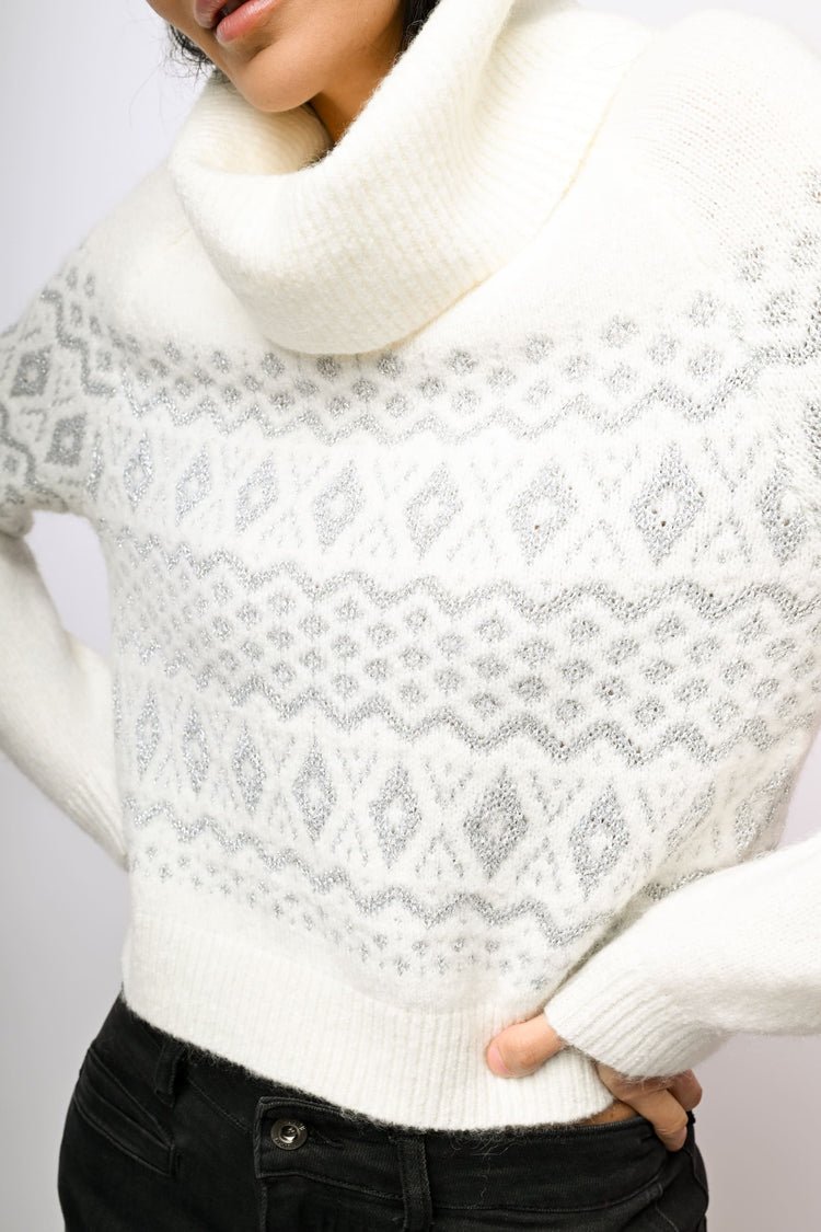 Fair Isle motif sweater