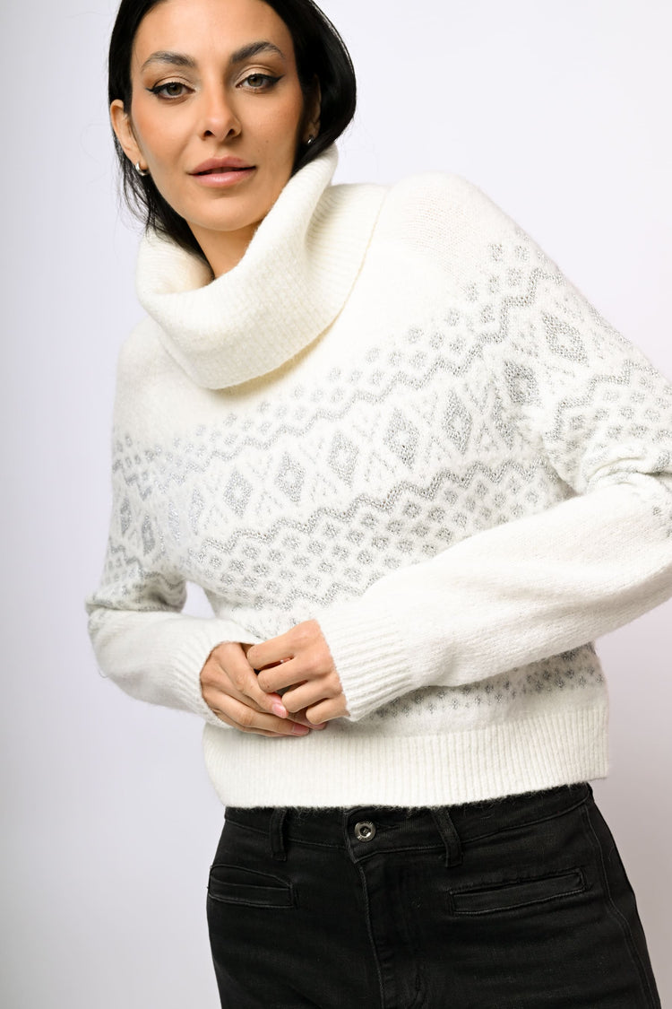 Fair Isle motif sweater