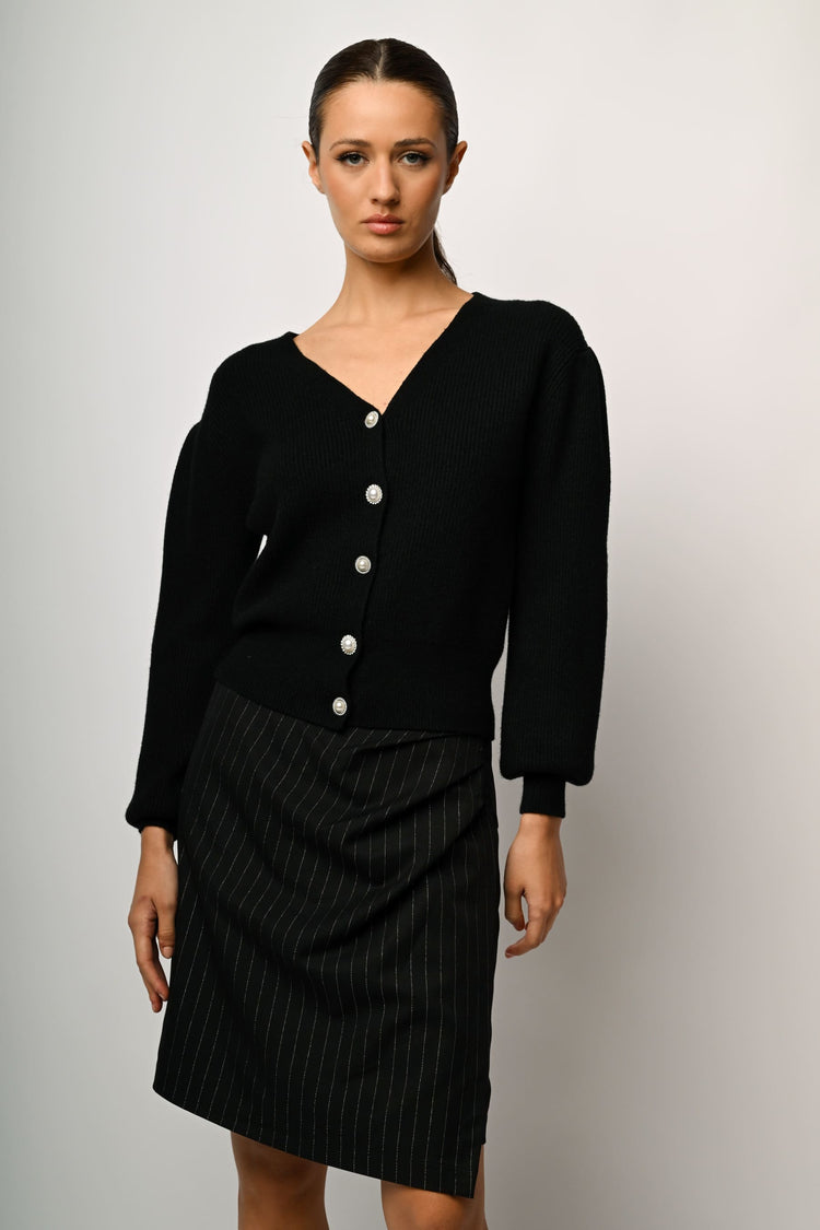 Jewel buttons cardigan