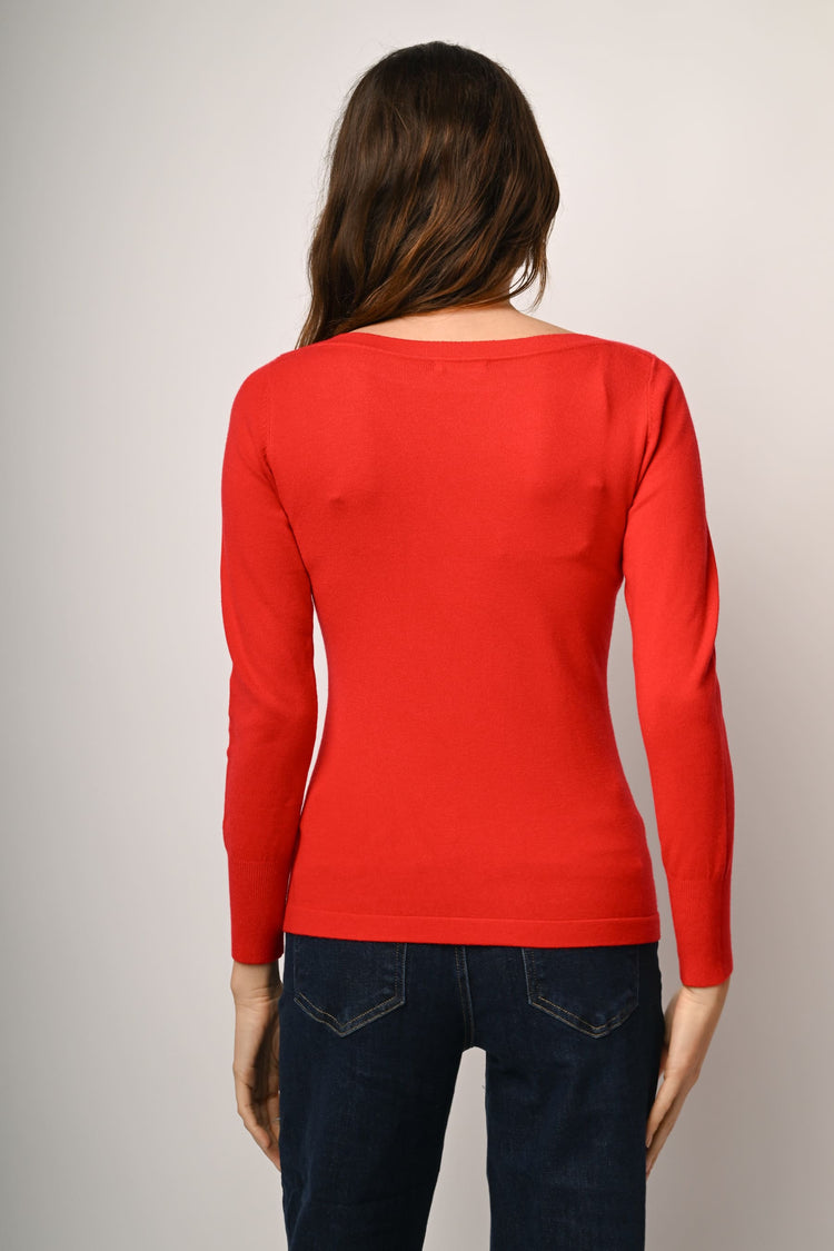 Mini rhinestone sweater