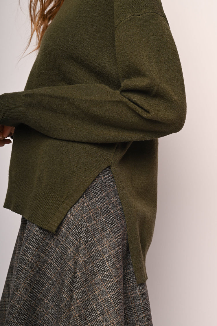 Oversized turtleneck