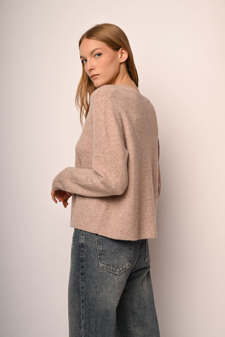 Self-tie bows cardigan