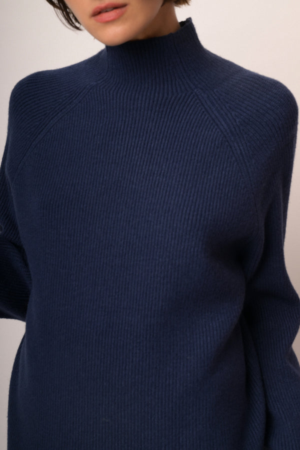 Maglia con maniche risvolto