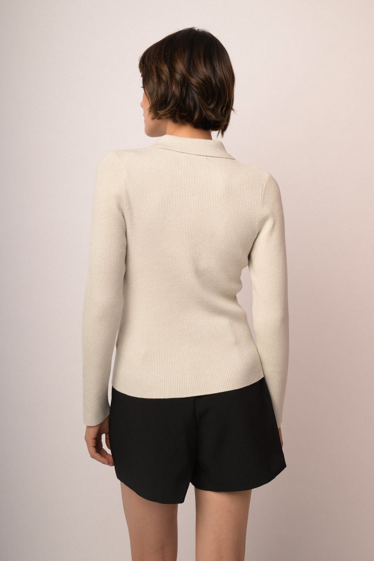 Maglia calcetto con strass lurex