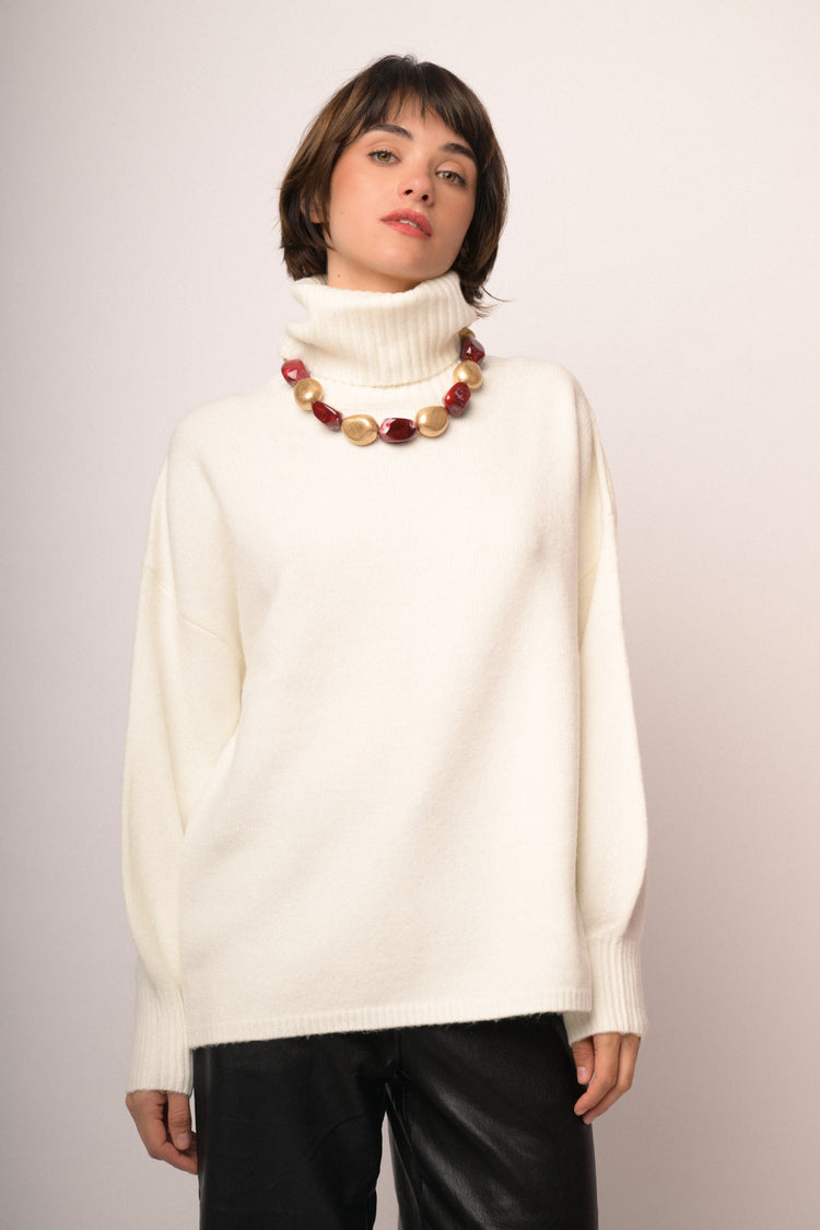Maglia collone over