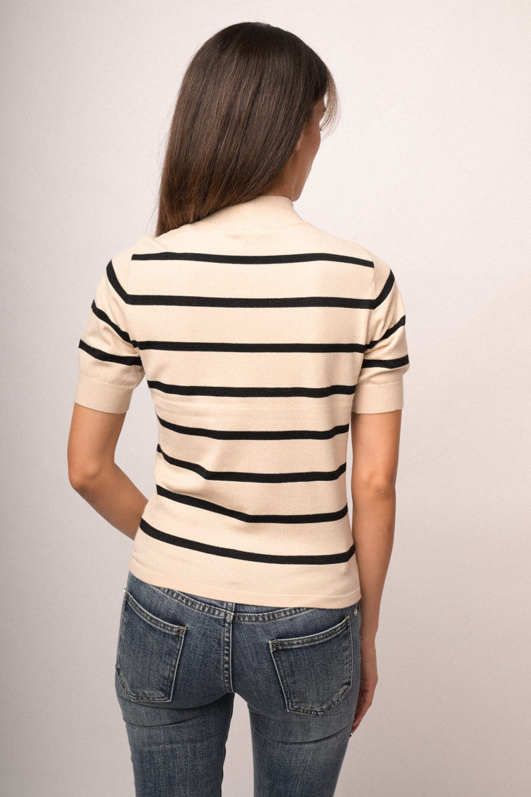Maglia lupetto e lurex