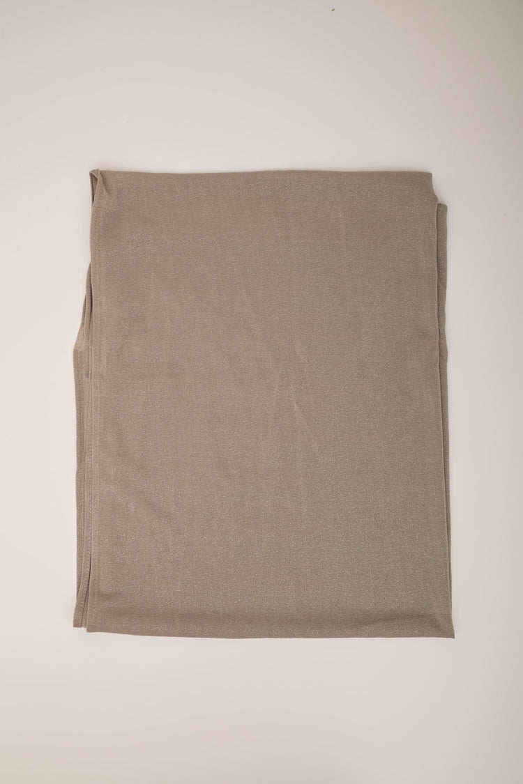 Lurex fabric stole