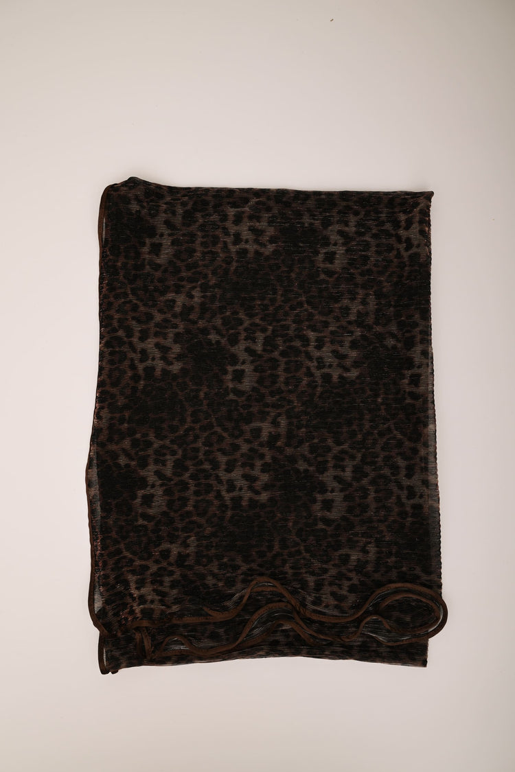 Animalier lurex stole