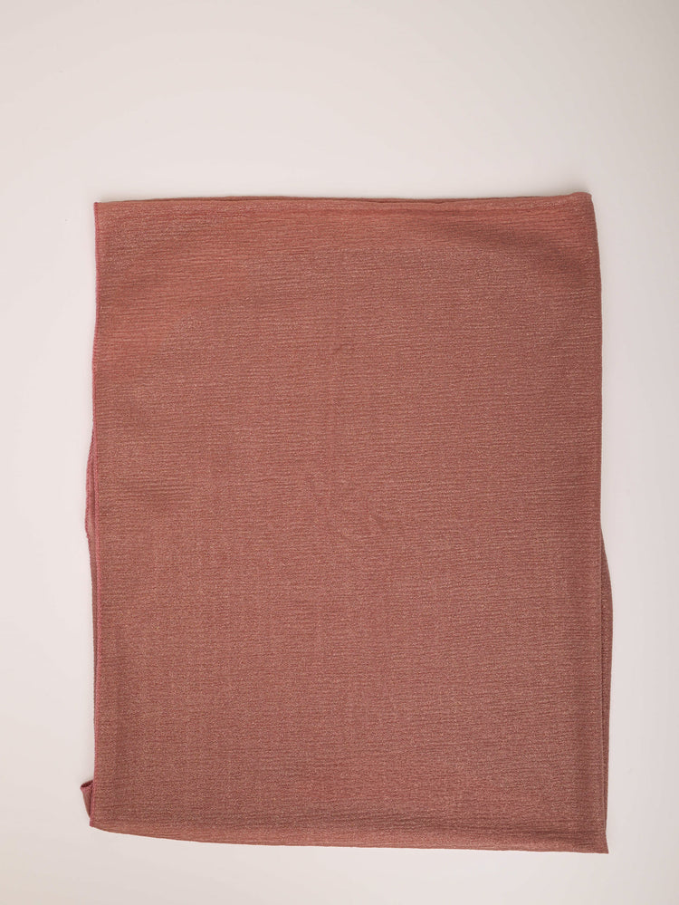 Lurex fabric stole